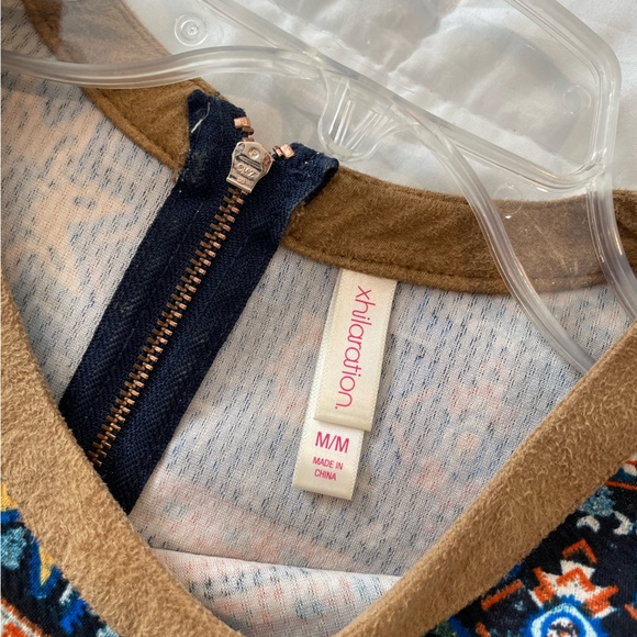 Multi color mini dress | Size M - Picture 3 of 3